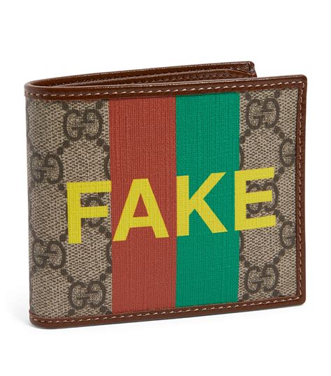 not fake gucci wallet|Gucci knockoff wallet.